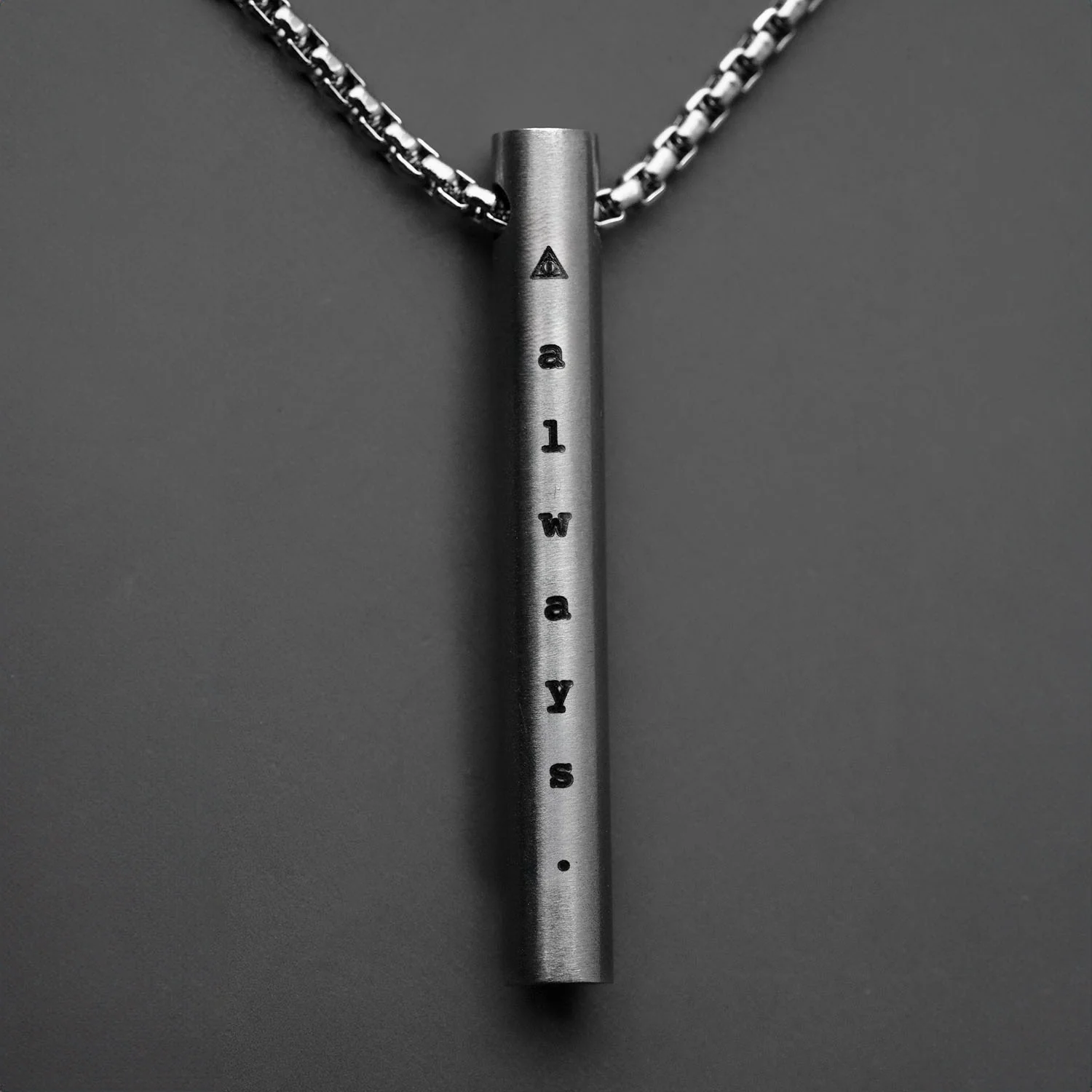 Affection Minimal Barrel Necklace - Image 5
