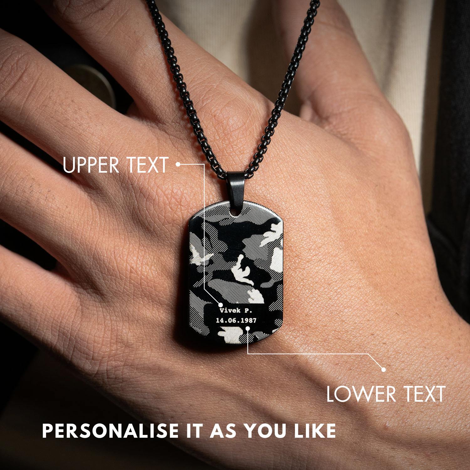 Classic Camo Dog Tag Necklace - Image 8