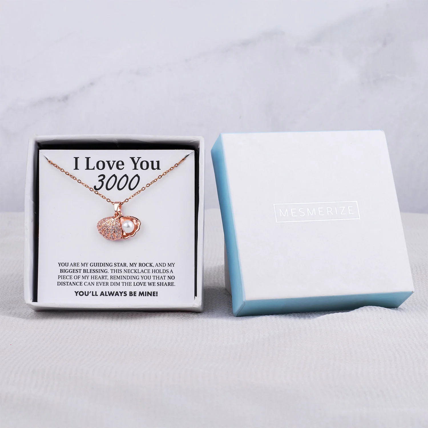 I Love You 3000 Card With Necklace For Women - Image 34