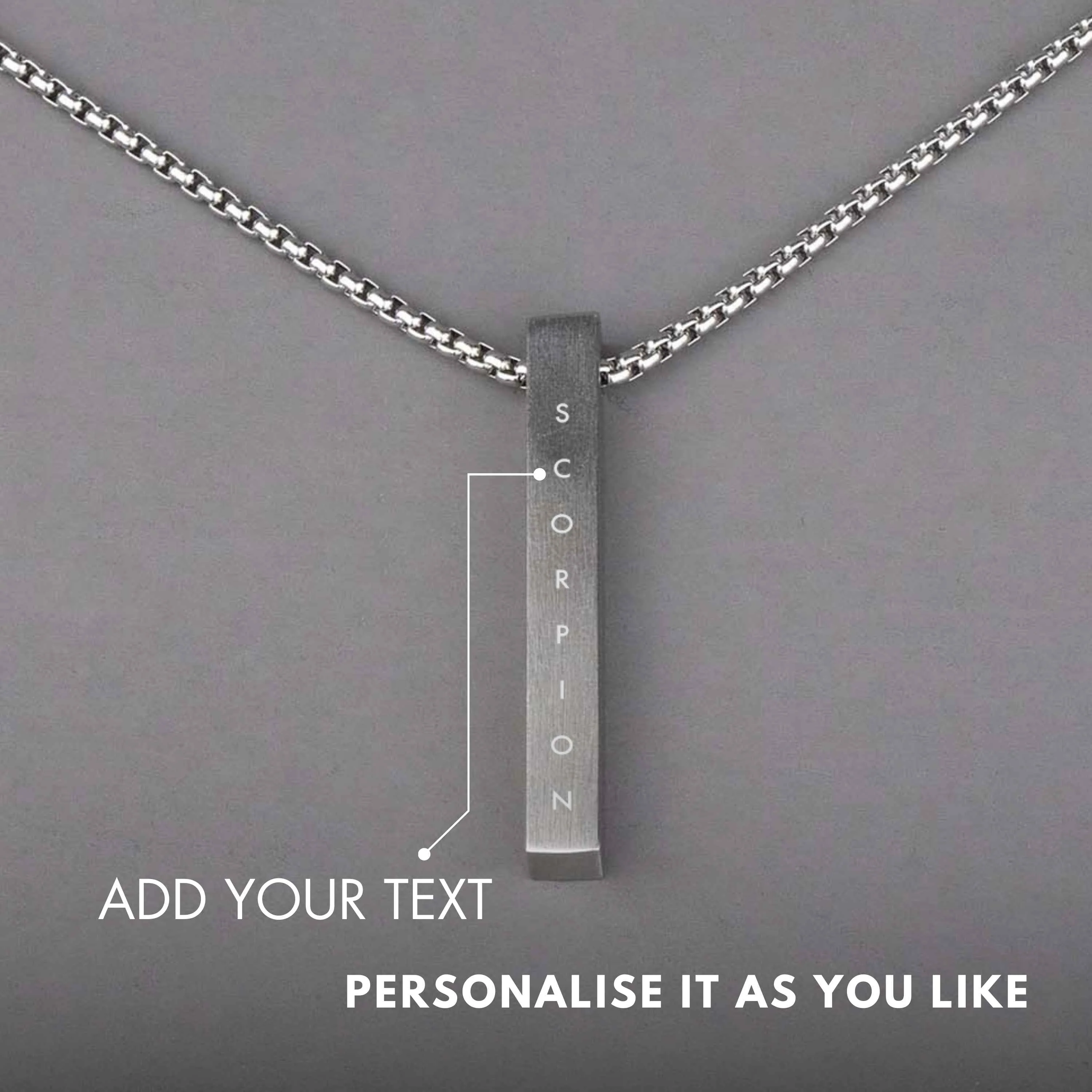 I Love You Card With Necklace For Men - Image 8