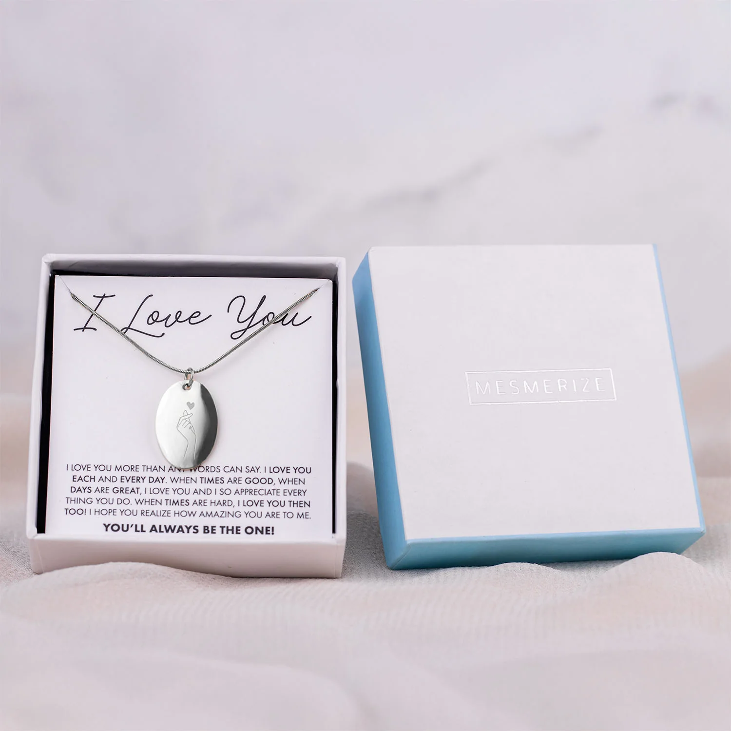 I Love You Card With Necklace For Women - Image 13