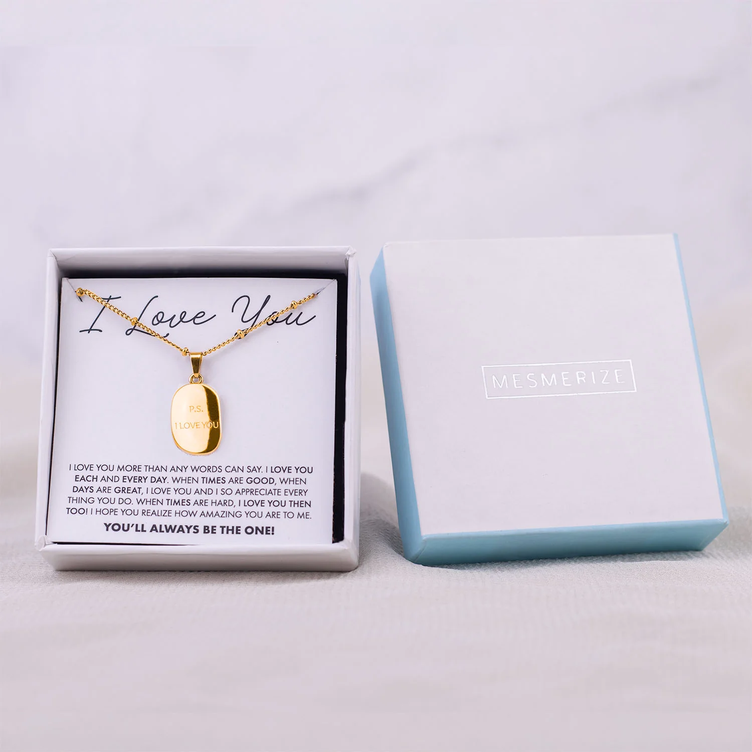 I Love You Card With Necklace For Women - Image 43