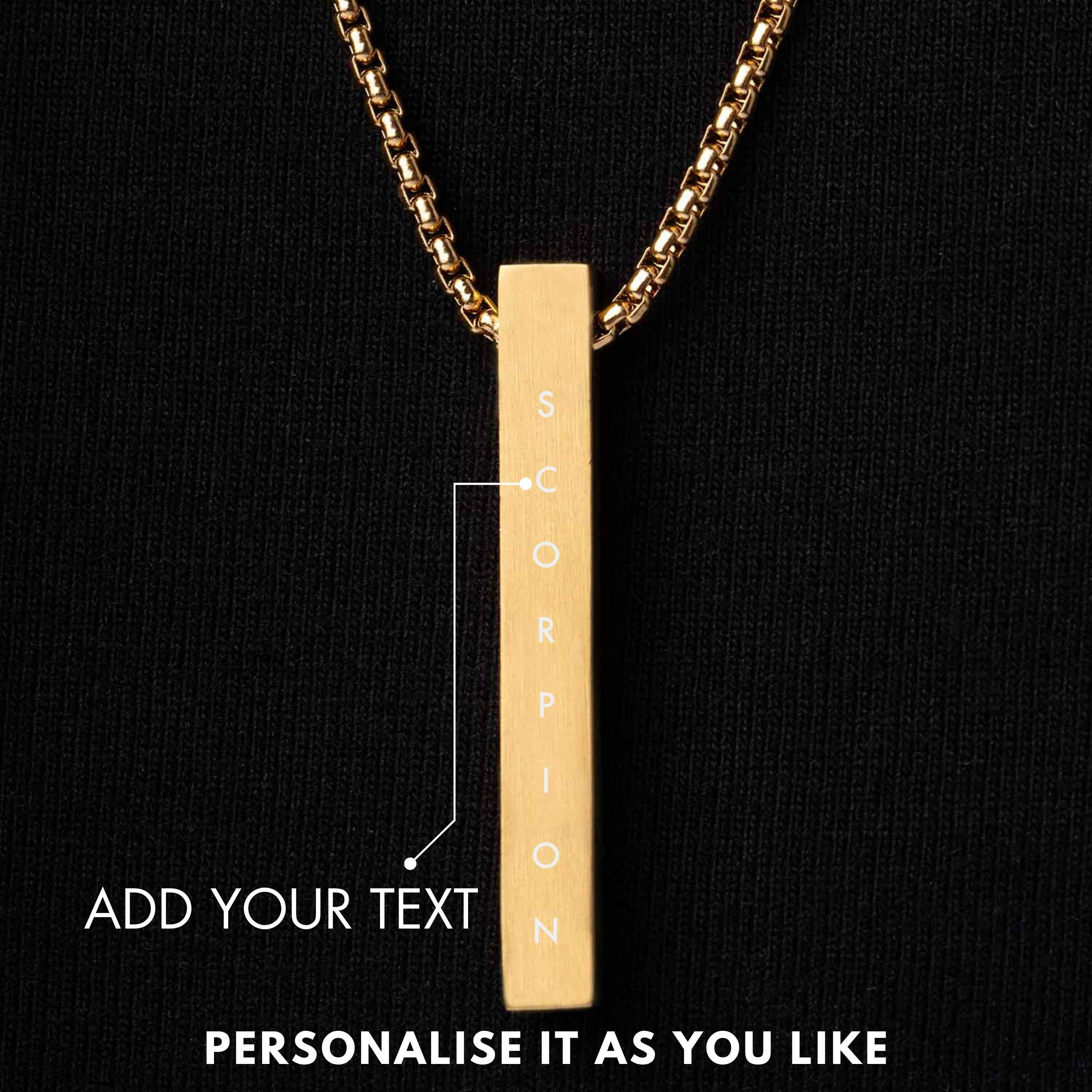 I Miss You Card With Necklace For Men - Image 8