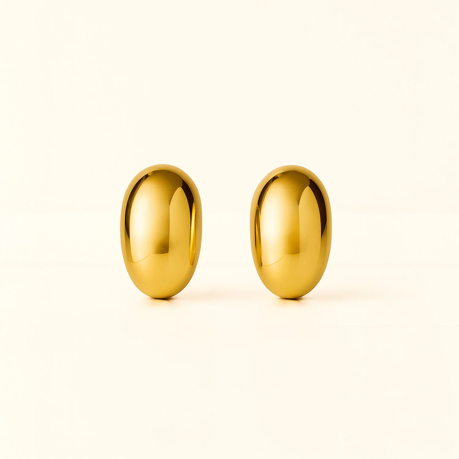 Isla Bud Teardrop 18K Gold Stud Earrings