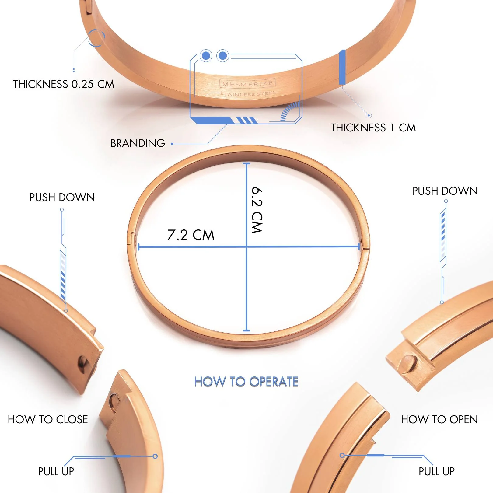 Apollo Oval Kada Bracelet - Image 27