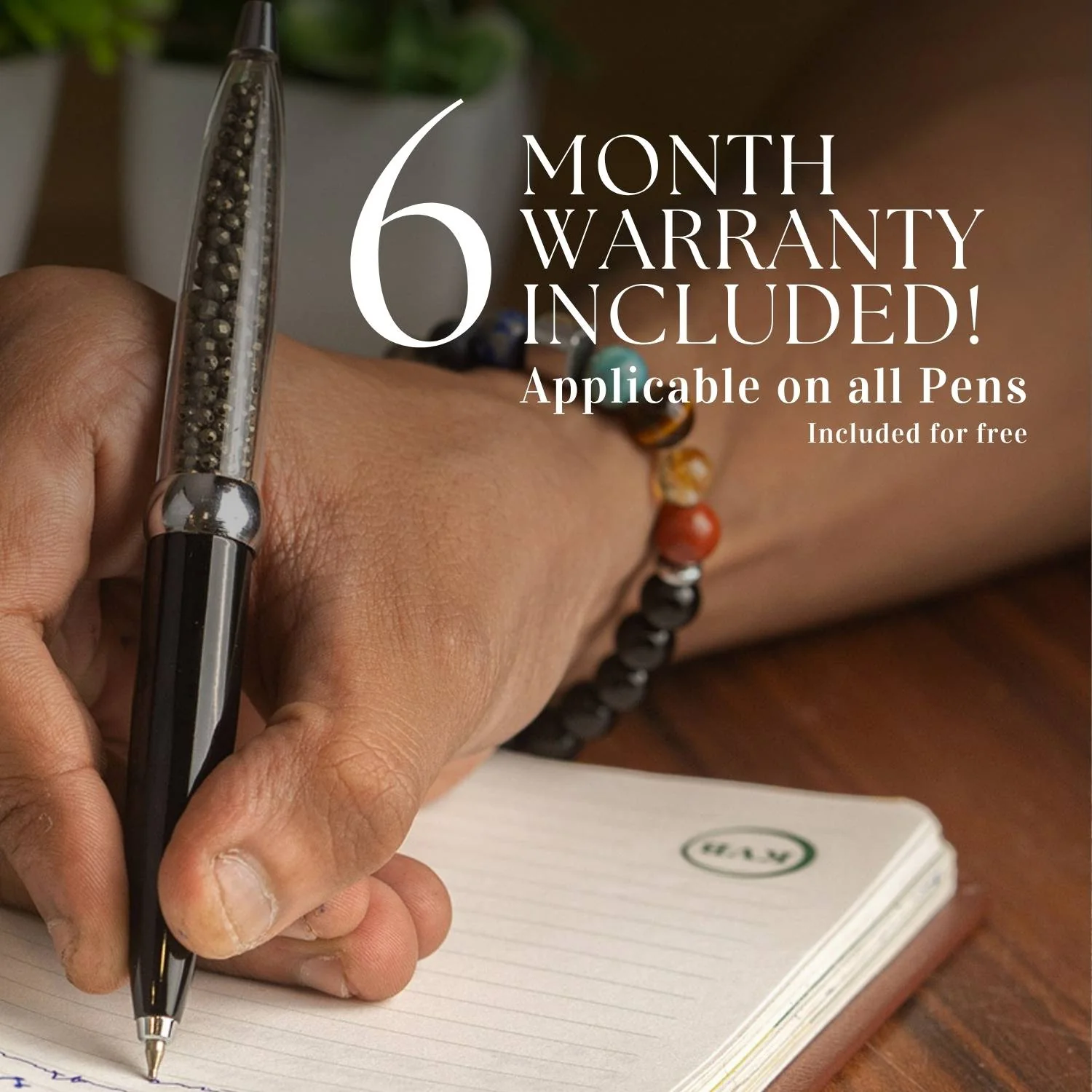 Pyrite MagSpin Rotating Desk Pen with DryFlow Ink - Image 6