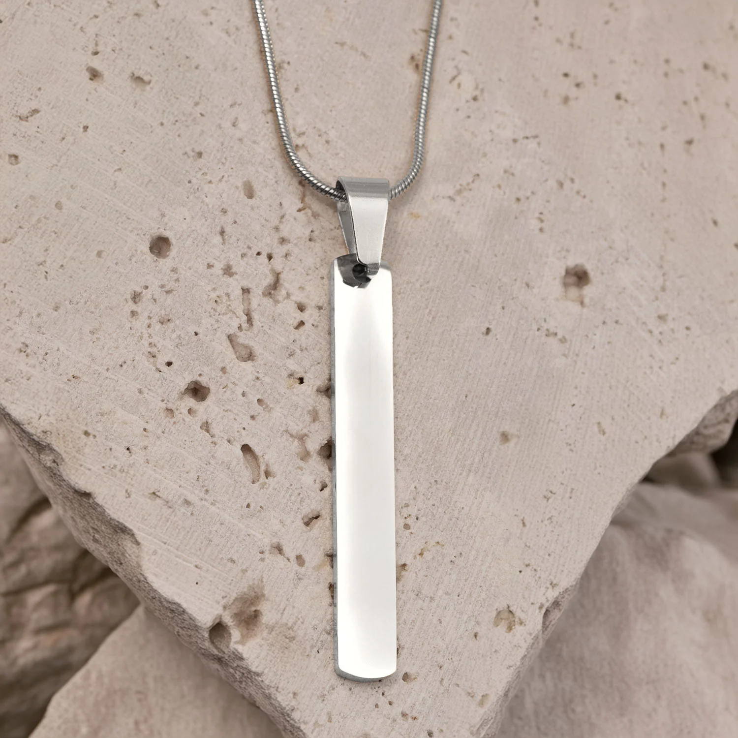 Slim Tag Necklace - Image 5