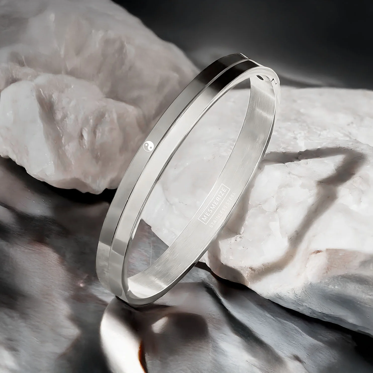 Yin Yang Oval Kada Bracelet - Image 12